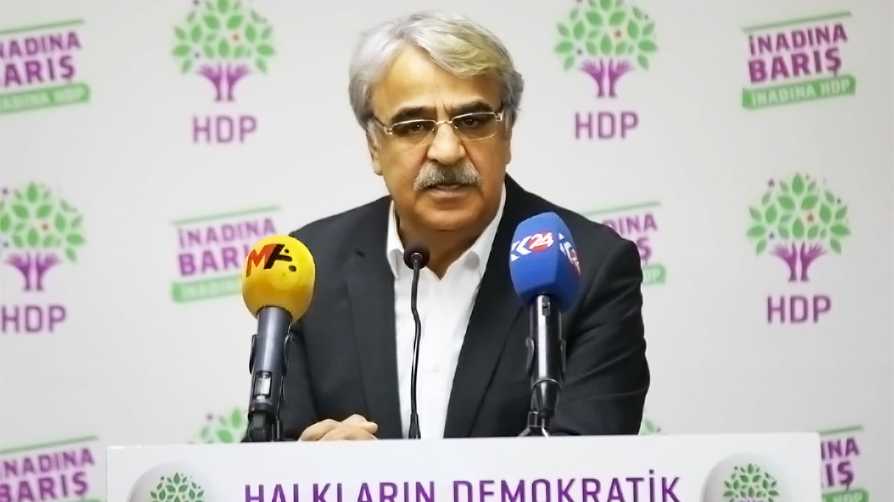 HDP Co-Chair Mithat Sancar appeals for unity with the HDP