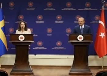 Turkey’s and Sweden’s Foreign Ministers clash during press conference