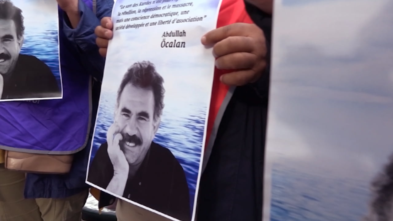 Sit-in protest in Strasbourg for Abdullah Öcalan enters fifth day