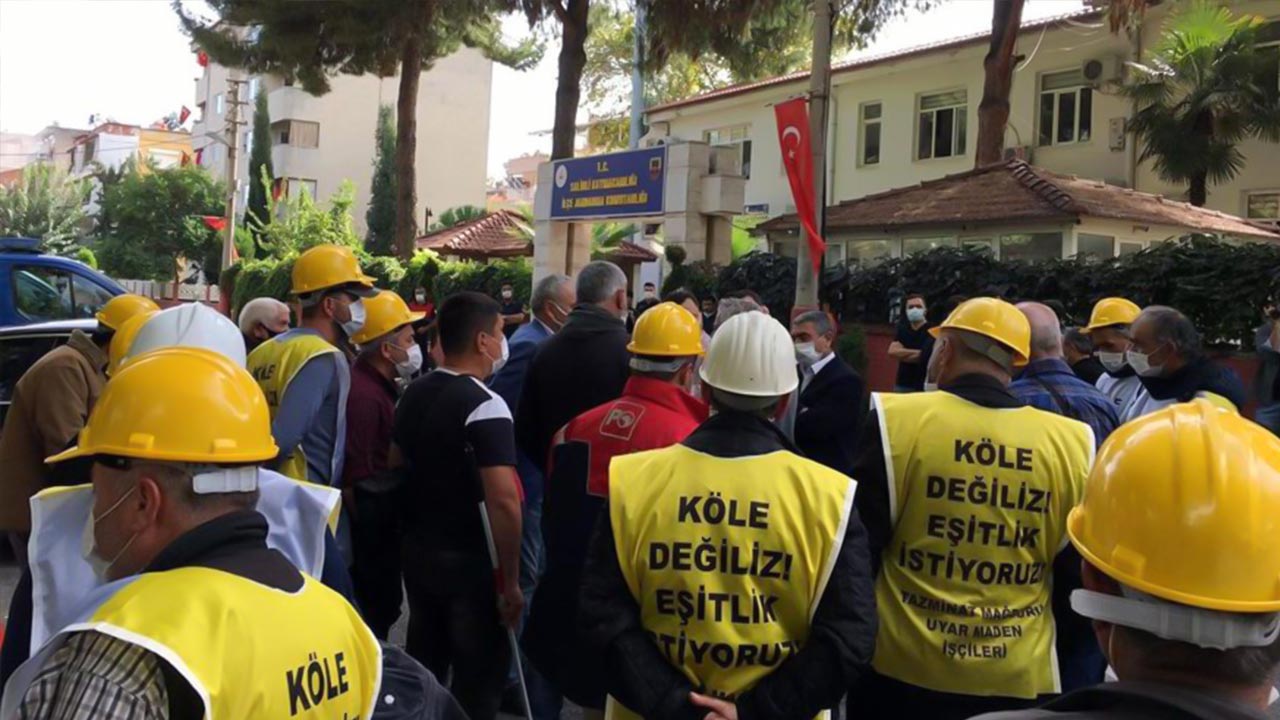 Mineworkers’ march blocked in Turkey