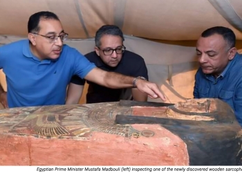 Egypt unearths new trove of ancient coffins
