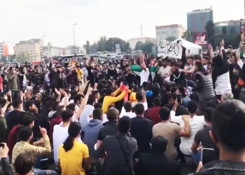 Protests against France in Turkey and Resulayn (Serekaniye) in Syria