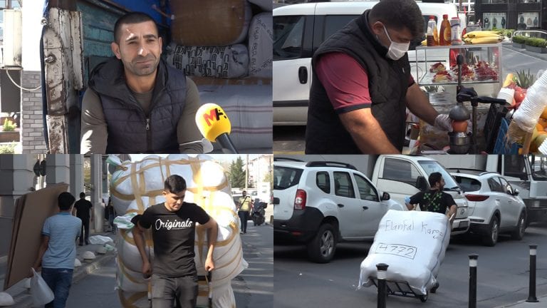 Working classes in İstanbul suffer from the economic crisis in Turkey
