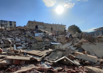 Earthquake in İzmir, Turkey