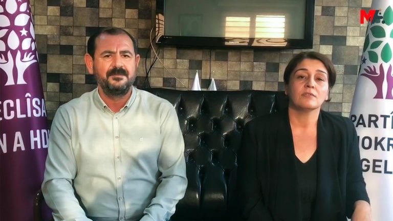 HDP Diyarbakır co-chairs Ceylan and Uyanık arrested after court hearing