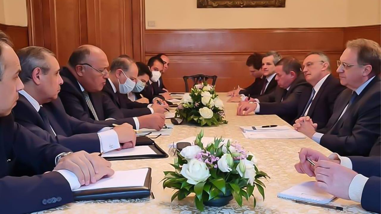 Egypt’s Foreign Minister meets Russia’s Deputy Foreign Minister