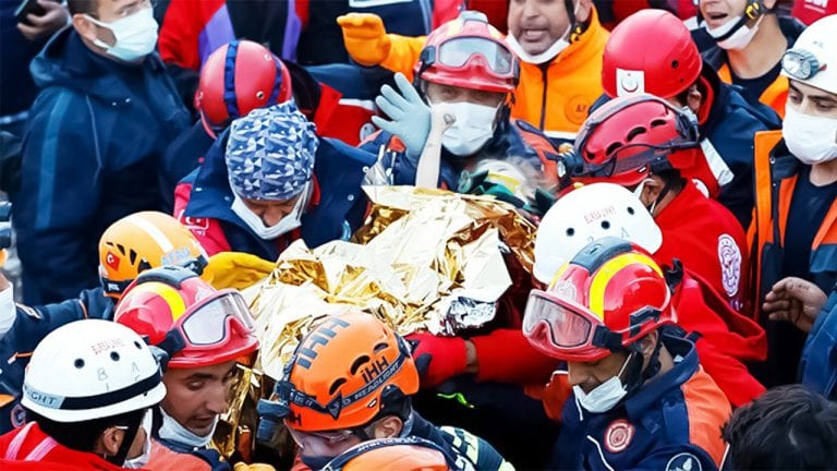 İzmir earthquake: 3-year-old toddler rescued after 65 hours