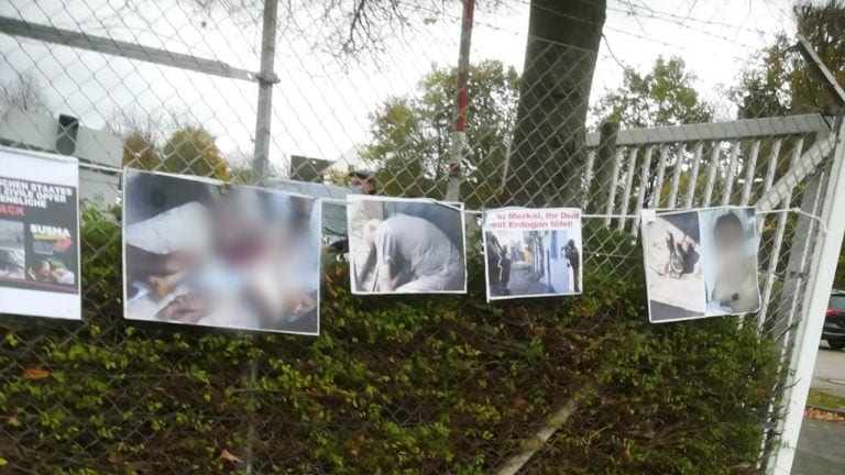 Kurdish groups protest Germany’s arms sales to Turkey