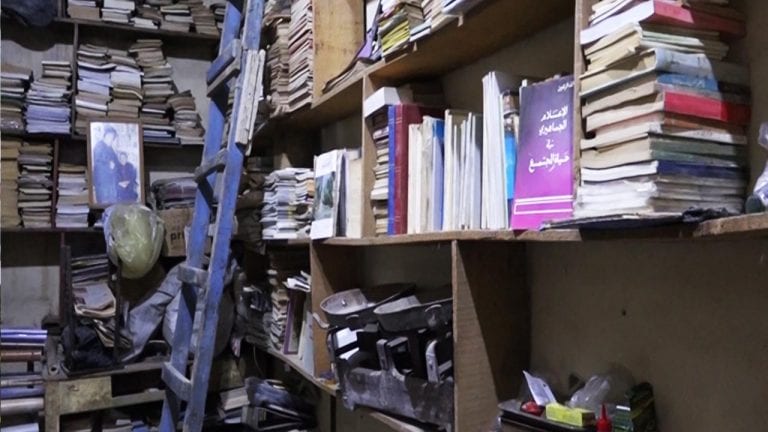 A leftist bookstore in Raqqa is an historic meeting place for intellectuals