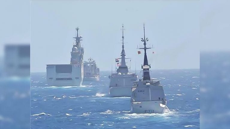 Egypt, France hold naval drills amid high tensions in East Mediterranean