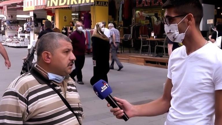 Man arrested in Turkey for criticizing the government in street interview