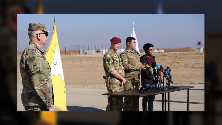 Coalition against ISIS will not pull troops from northeastern Syria