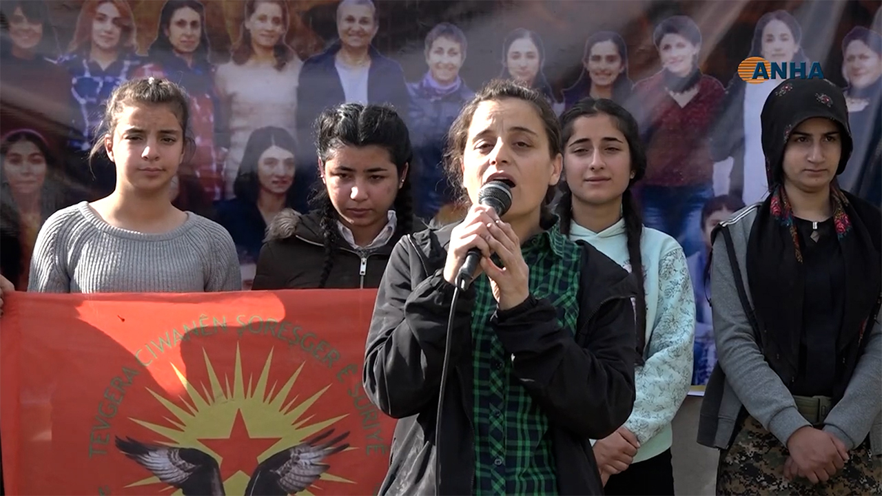 Groups in Rojava hold vigils for Turkey’s prison hunger strikers