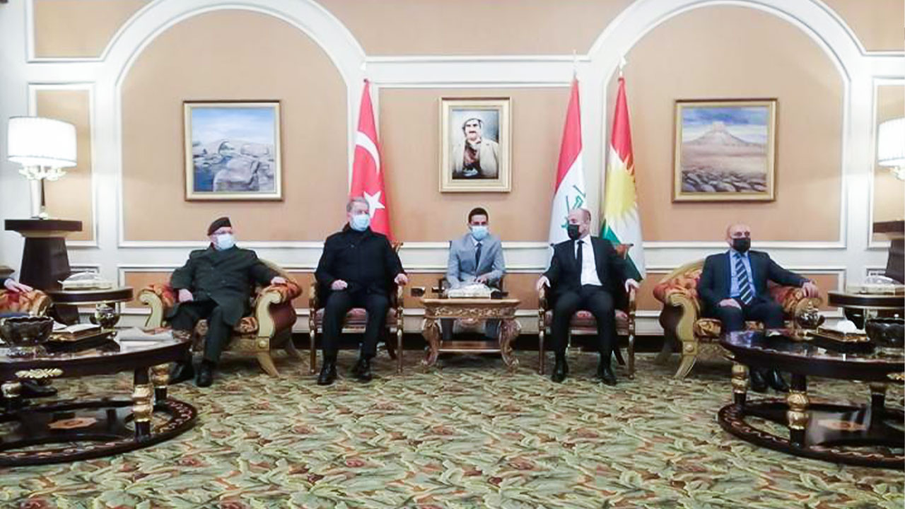 Turkish Minister of National Defense visits Baghdad and Erbil