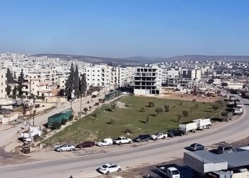 Afrin after three years of control by Turkish forces and allied Syrian linked factions