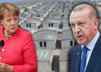 The brick houses of Merkel in Syria
