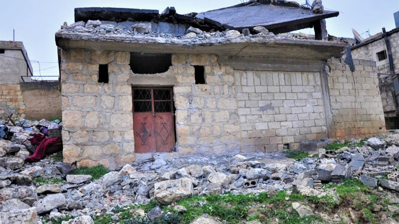 Footage emerges of the aftermath of a Turkish airstrike in Afrin in 2018