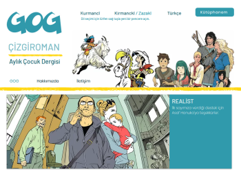 GOG, the first Kurdish comic book for children, is online
