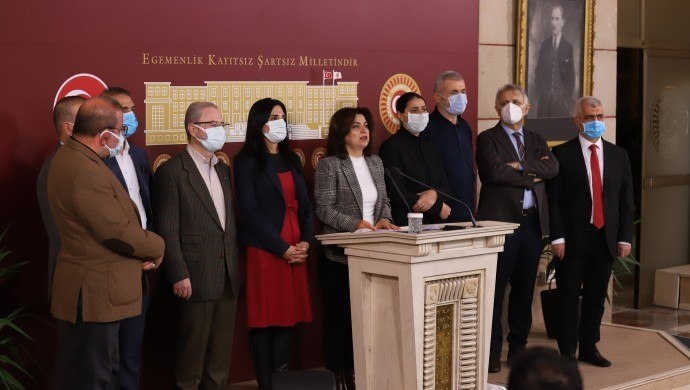 HDP releases statement in the Turkish Parliament for hunger strikes