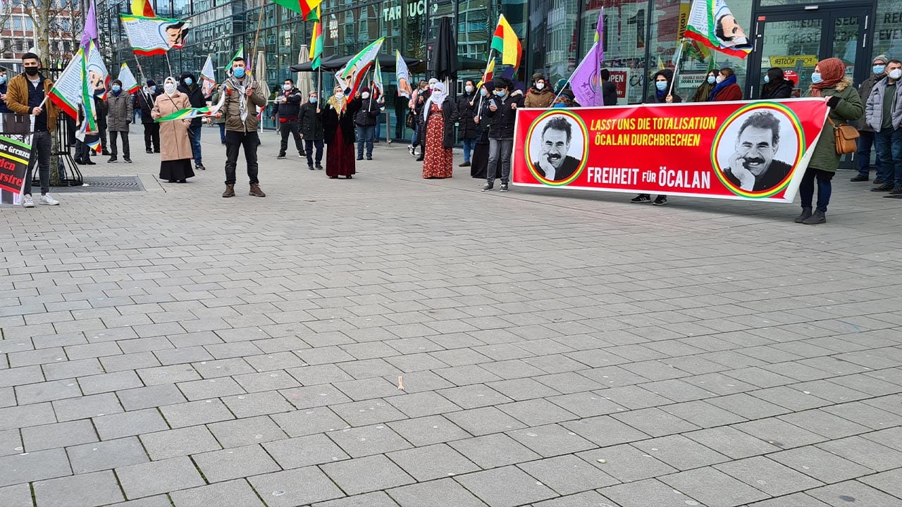 Protests in Germany, Holland and France for Abdullah Öcalan’s freedom