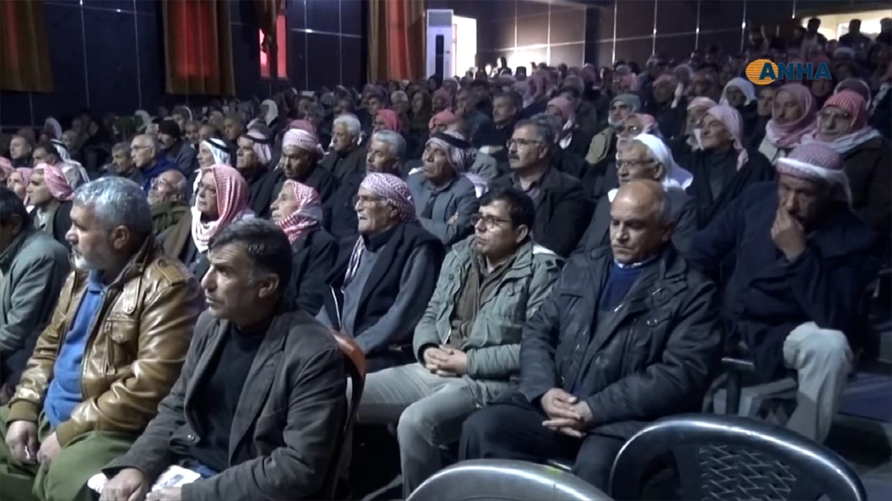 Meeting in Kobane for anniversary of Öcalan’s imprisonment
