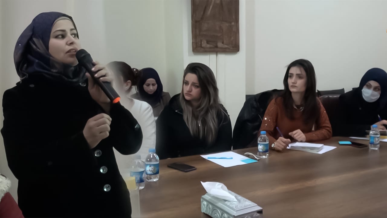 Women in North and East Syria discuss international women’s rights