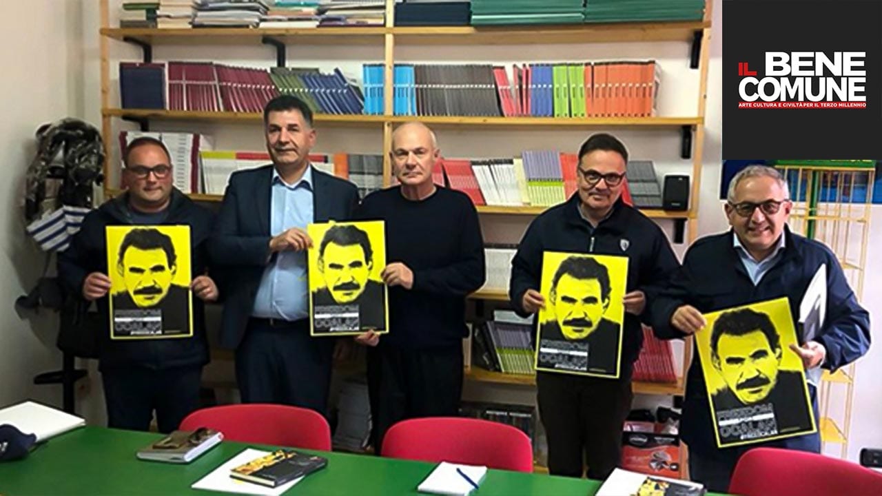 Gramsci School, COBAS Union and Il Bene Comune joins the freedom for Abdullah Öcalan campaign