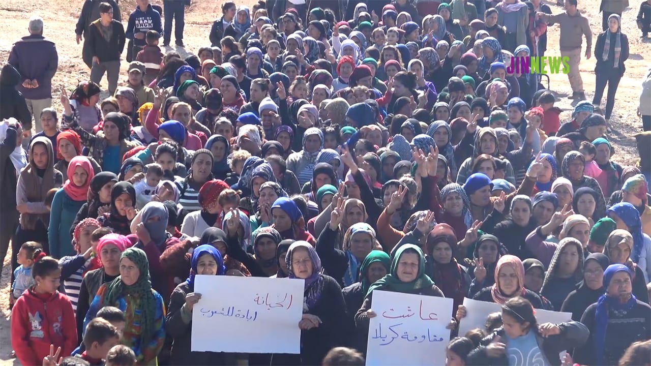 Clashes continue on Garê mountain as people in Rojava continue their protests