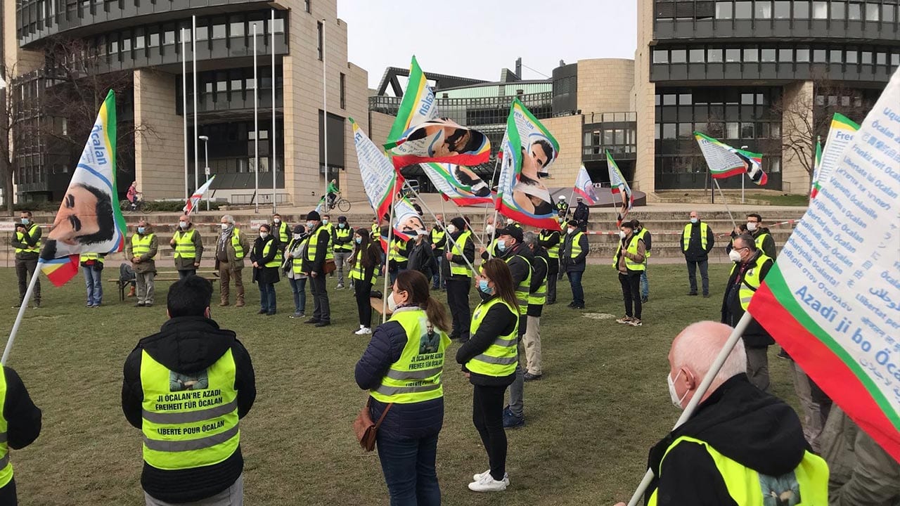 Protests for freedom for Abdullah Öcalan continue across Europe