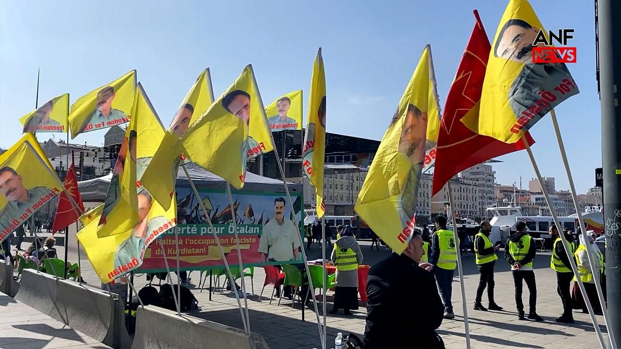 Protests in Europe calling for an end to Abdullah Öcalan’s prison isolation continue