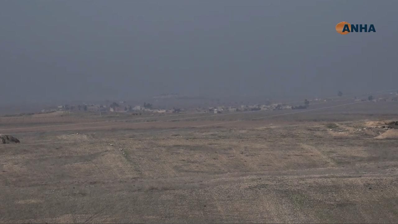 Russian military helicopter falls in Tell Tamer