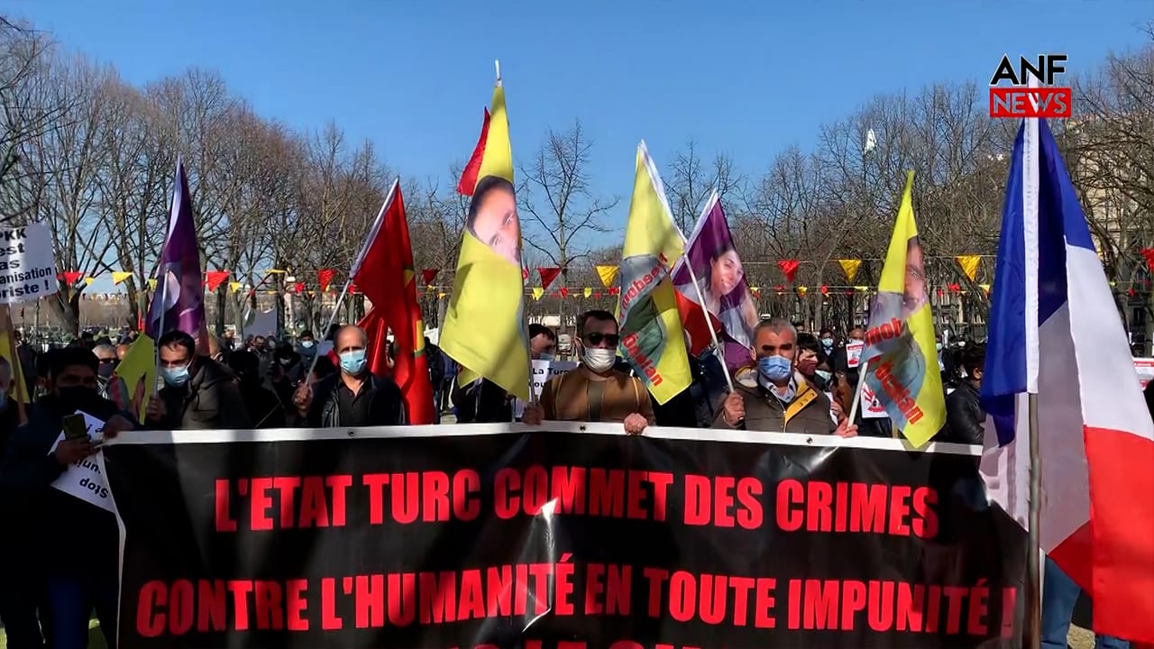 Tamils in France protest attacks in Sri Lanka