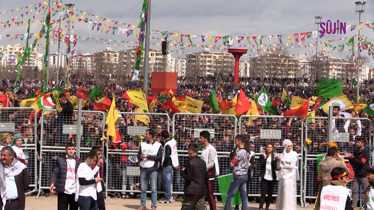 Women in Diyarbakır share messages for the upcoming Newroz