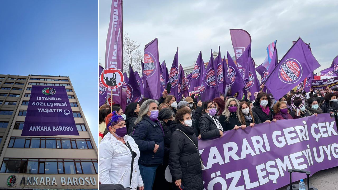 Reactions against removal of Istanbul Convention