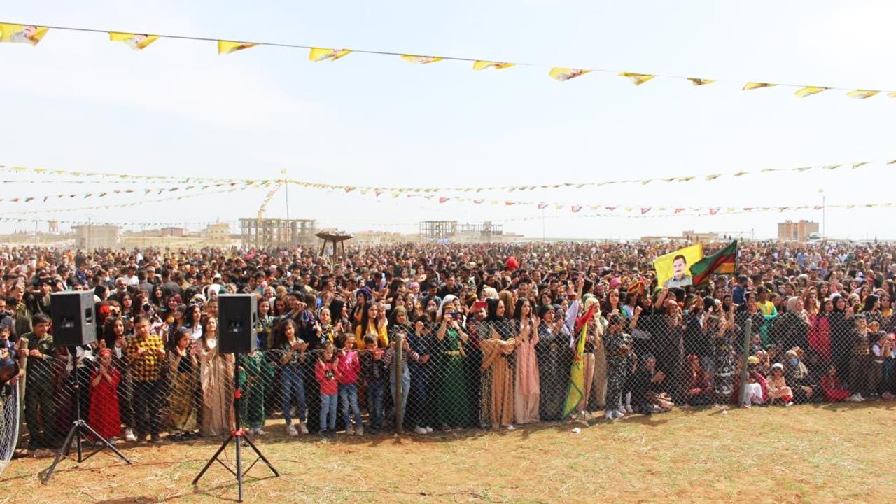 Massive Newroz celebrations organised throughout North and East Syria