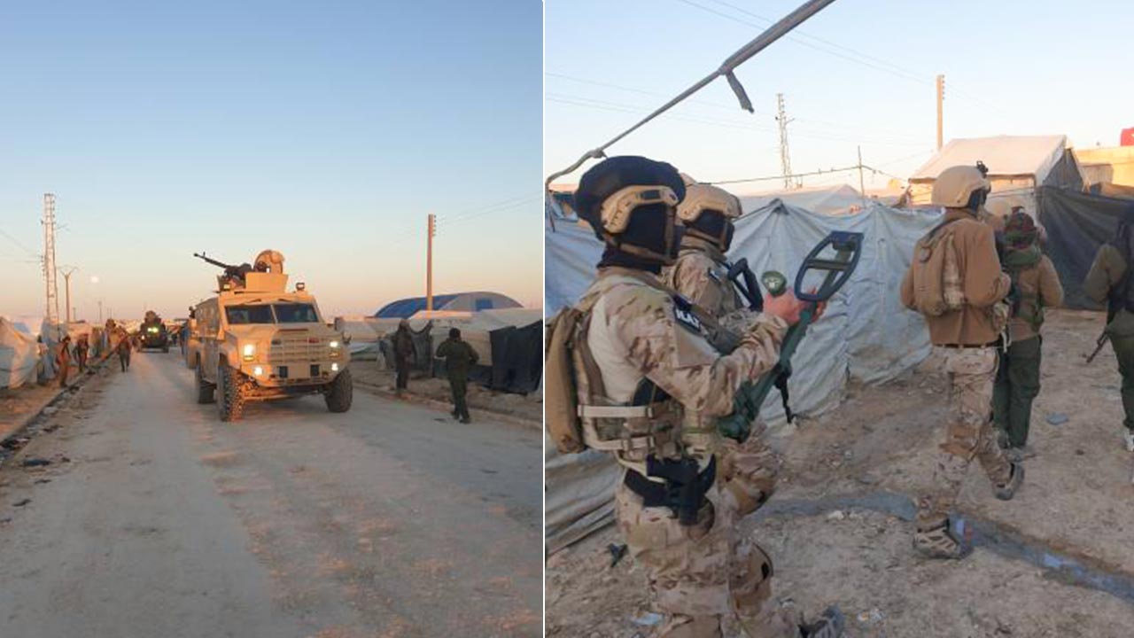 SDF lead operation to make al Hol camp safe for residents and NGOs.