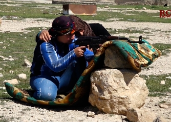 Women of Sinjar engage in self-defence training amidst tensions in the region
