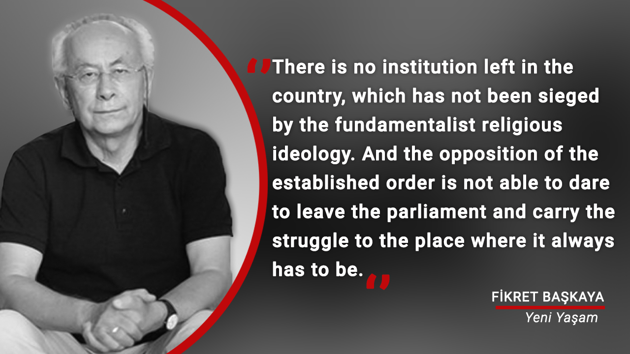 Opposition parties in Turkey must form a wide democratic front