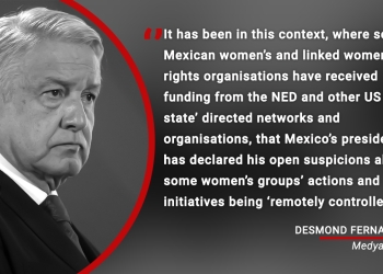 Women’s protests against femicide in Mexico and the politics of ‘democracy promotion’