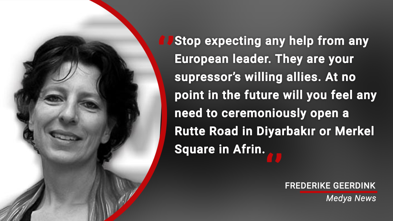 There won’t be a Rutte Road or Merkel Square in Kurdistan