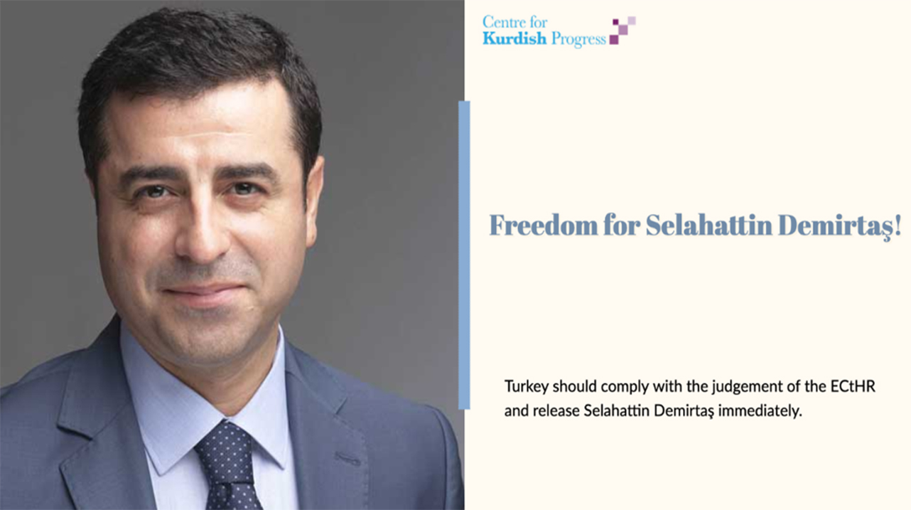 80 MPs in Britain signed the Freedom for Selahattin Demirtaş petition