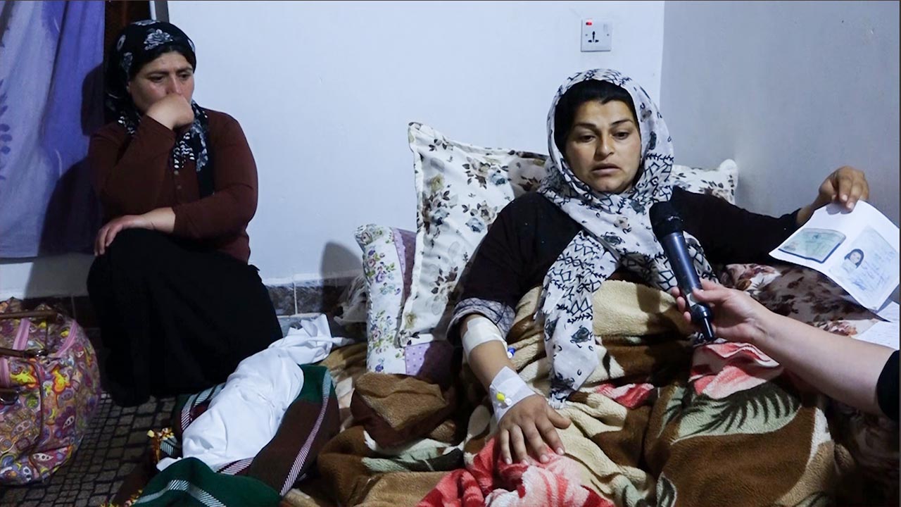 Pregnant woman loses baby in Makhmour camp due to KDP embargo