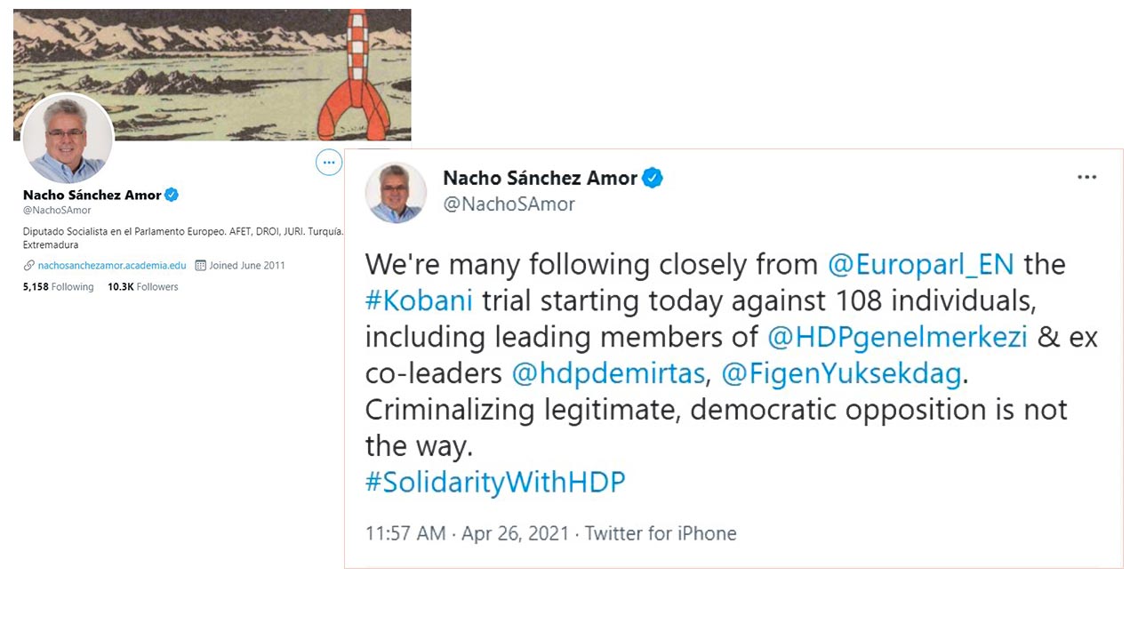 As Kobani Case begins, EP Rapporteur says: ‘Criminalising legitimate, democratic opposition is not the way’