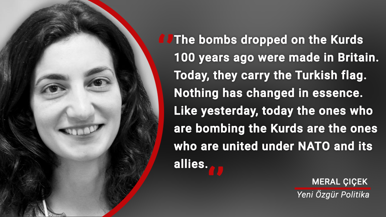 Airstrikes against Kurdistan since 1919