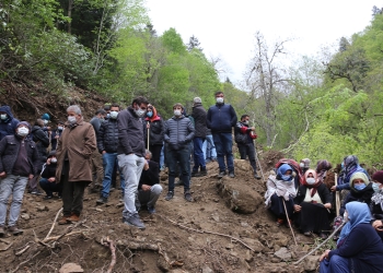 Villagers continue to resist destruction of their natural environment