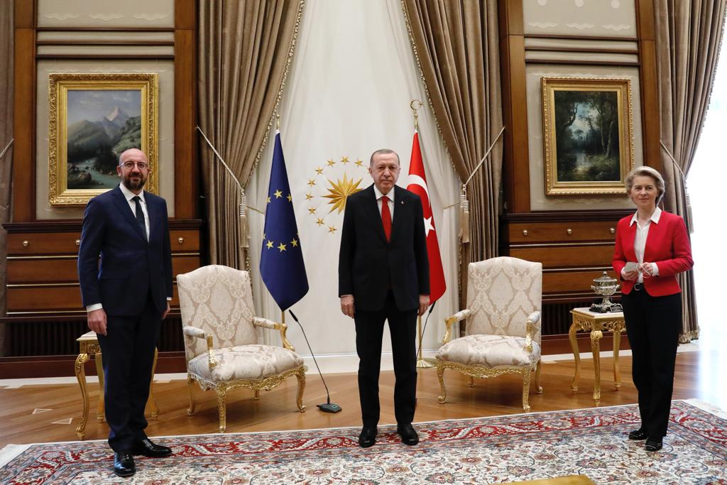 EU leaders paid an ‘uncritical’ visit to Turkey’s Erdoğan