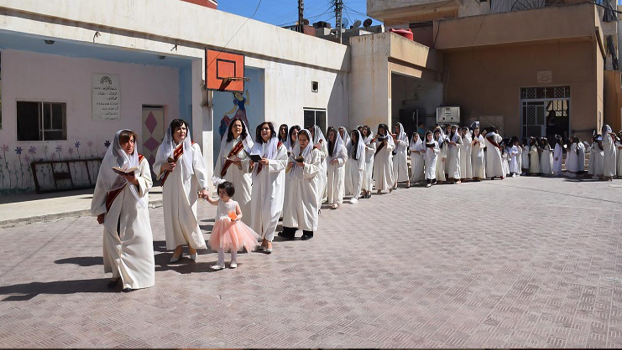 Christians in North and East Syria celebrate Easter