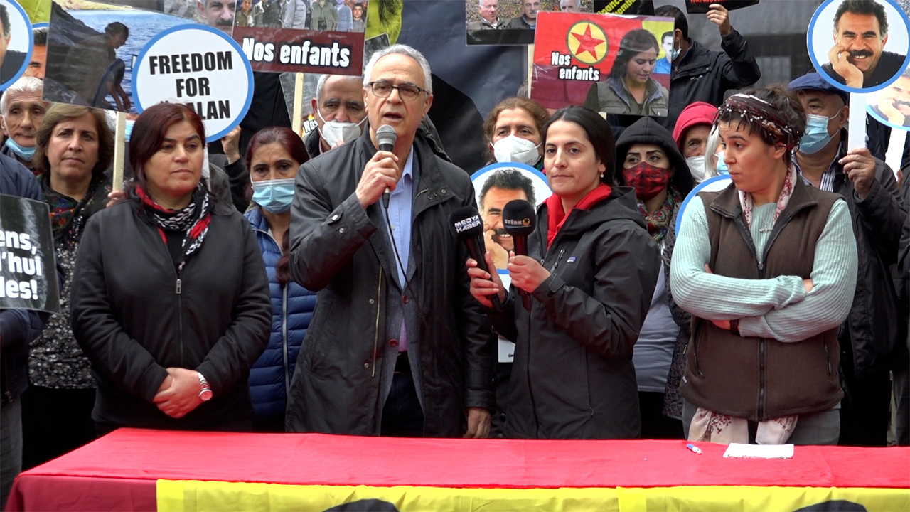 A one-month sit in protest in front of Council of Europe building launched in Strasbourg, France