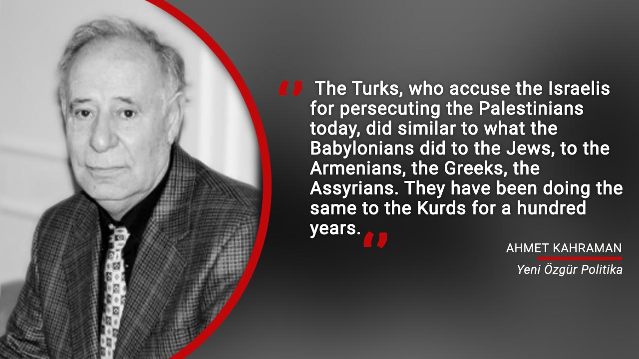 Jews, Palestine, Recep Tayyip Erdoğan and the Kurds…