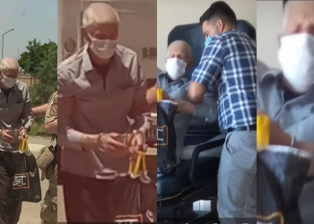 Torture caught on camera: 83-year old ill-prisoner is taken to hospital ‘handcuffed’